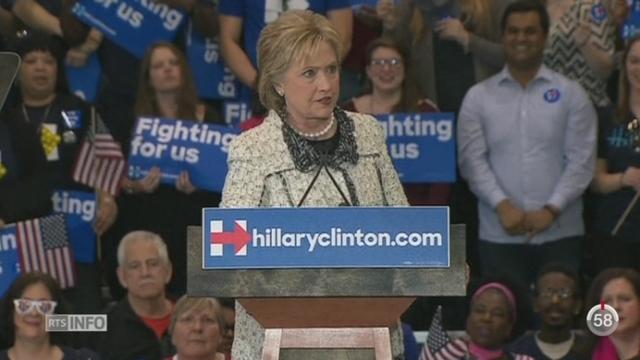 Hillary Clinton remporte largement la primaire démocrate de Caroline du Sud