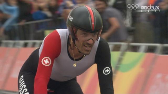 Cyclisme, contre la montre messieurs: Magnifique course de Fabian Cancellara qui devient champion olympique du contre la montre