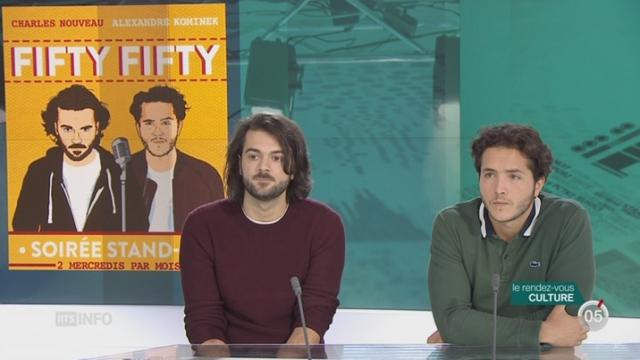 Les invités culturels: les humoristes Charles Nouveau et Alexandre Kominek se produisent à Genève