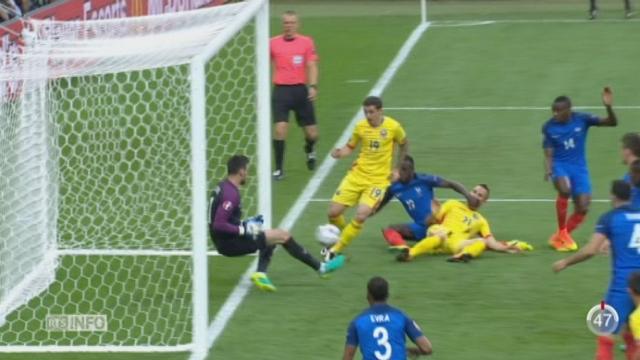 Euro 2016: la France a remporté dans la douleur son premier match contre la Roumanie (2-1)