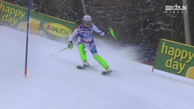 Slalom dames : Denise FEIERABEND (SUI)