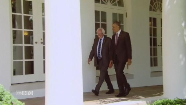 Bernie Sanders rencontre Barack Obama