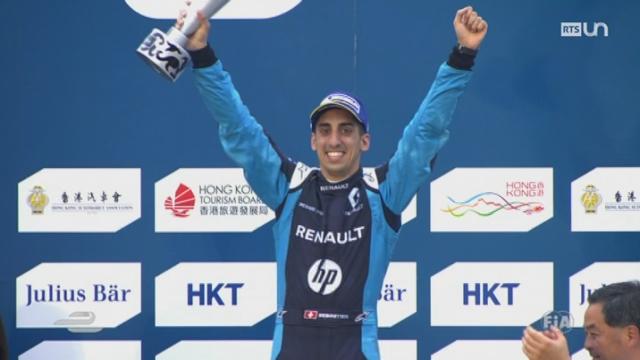 Formule E: Sébastien Buemi s'impose au Grand Prix de Hong Kong
