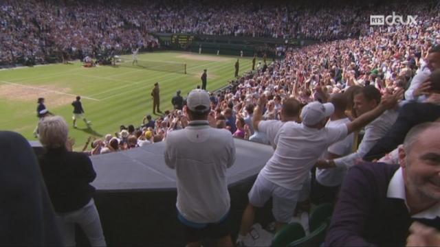 Finale messieurs. Milos Raonic (CAN) - Andy Murray (GRB) (4-6, 6-7, 6-7): 2e victoire à Wimbledon pour Andy Murray qui s'impose en 3 set