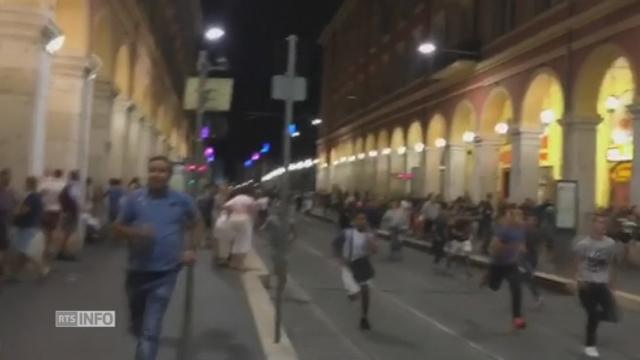 Nice: scènes de panique et déploiement des secours