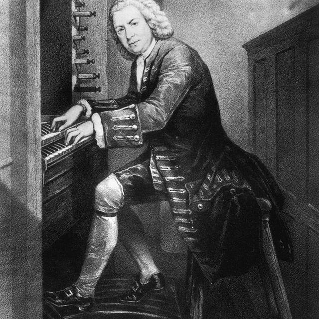 J.S.Bach à l'orgue en 1725 [wikipedia]