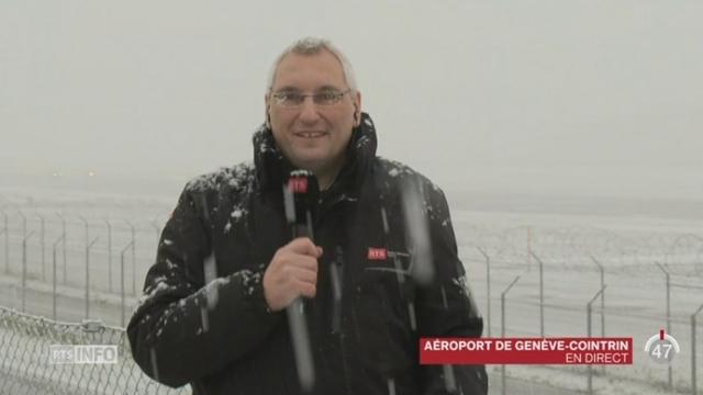 Aéroport de Genève - Alerte Neige: les précisions de Joël Boissard depuis Cointrin