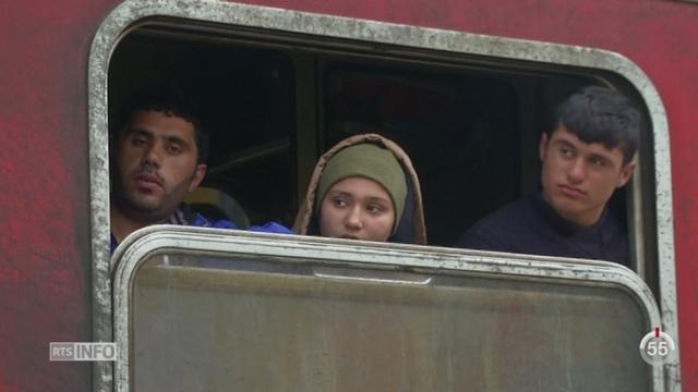 13'000 migrants attendent à la frontière entre la Grèce et la Macédoine