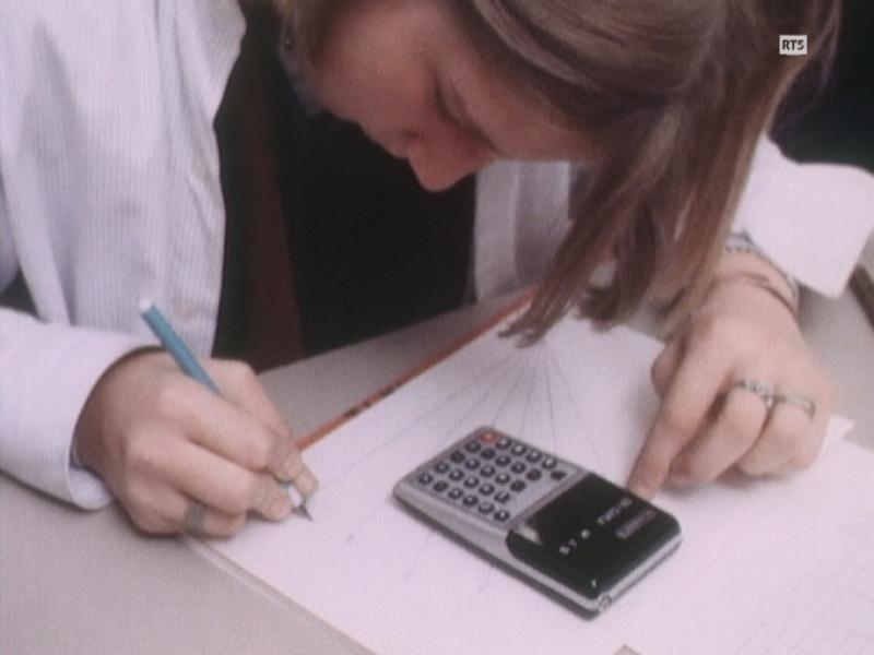 La calculatrice entre à l'école