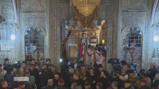 Noël célébré par les chrétiens de Bartalla dans le nord de l'Irak