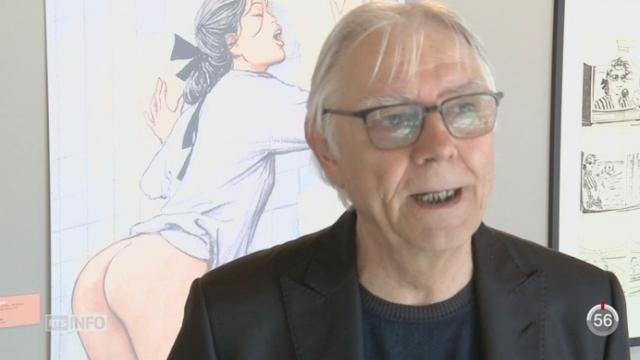 JU: Delémont BD retrace les 50 ans de la carrière sulfureuse de Milo Manara