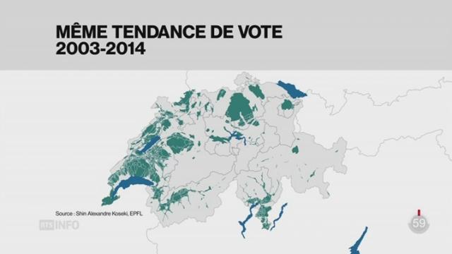 Suisse: la différence entre ville et campagne est déterminante lors de votations
