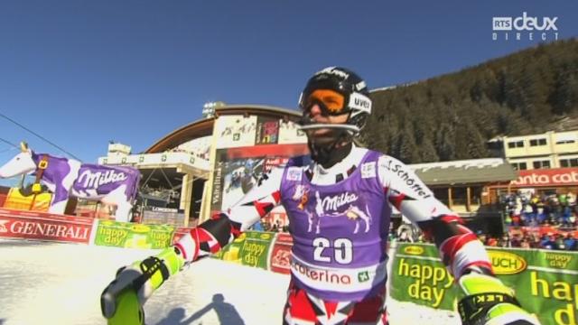 Slalom messieurs, 1ère manche : Luca Aerni(SUI)