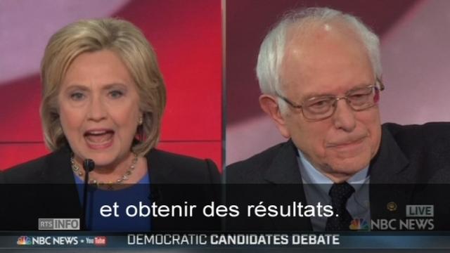 Hillary Clinton tente de déstabiliser son adversaire Bernie Sanders