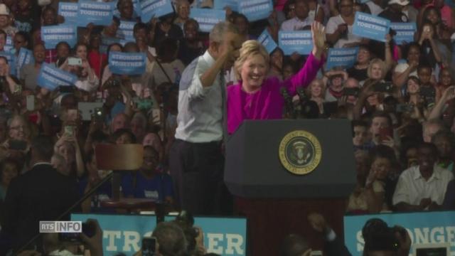 obama replonge en campagne pour hillary clinton