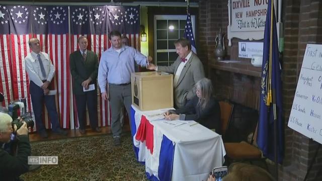 Dixville Notch dans le nord-est des Etats-Unis lance l'élection