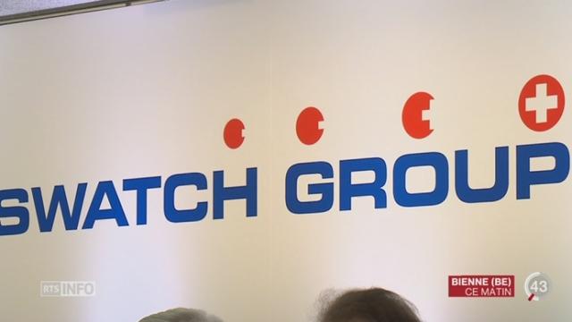 Swatch Group ne veut pas se dire en crise