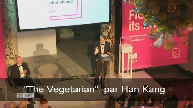 La Sud-Coréenne Han Kang a reçu lundi à Londres le Man Booker Prize International