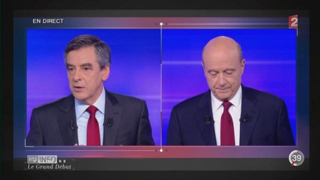 France - Primaire de la droite: l’ultime débat a permis aux deux candidats de détailler leur programme