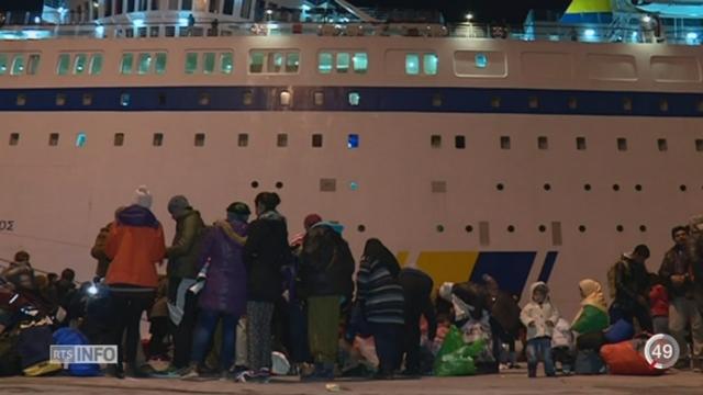 Crise migratoire - Lesbos: l'accord entre la Turquie et l'Union est entré en vigueur