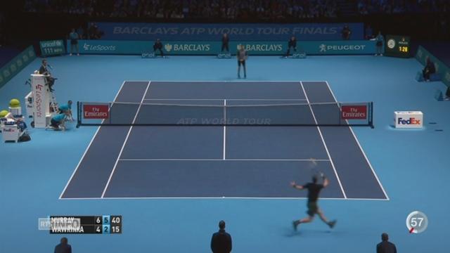 Tennis - Masters de Londres: Stan Wawrinka ne disputera pas les demi-finales