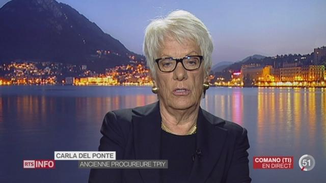 Condamnation de Radovan Karadzic: les précisions de Carla Del Ponte à ??