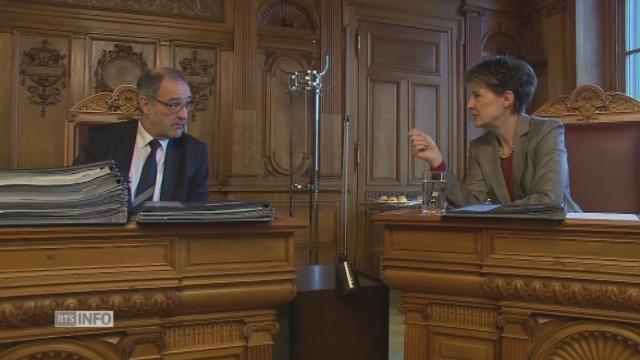 Première séance du Conseil fédéral pour Guy Parmelin