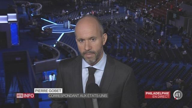 USA - Parti démocrate: les explications de Pierre Gobet, à Philadelphie