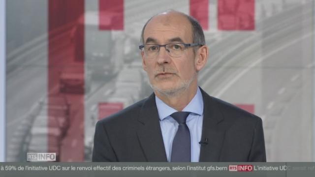 Jacques Bourgeois: "On met une deuxième voie pour des questions de sécurité."