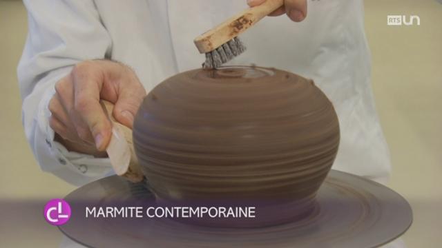 GE: un artisan chocolatier a décidé de donner un coup de jeune à la marmite en chocolat