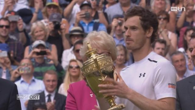 Tennis - Wimbledon: Murray bat Milos Raonic en finale