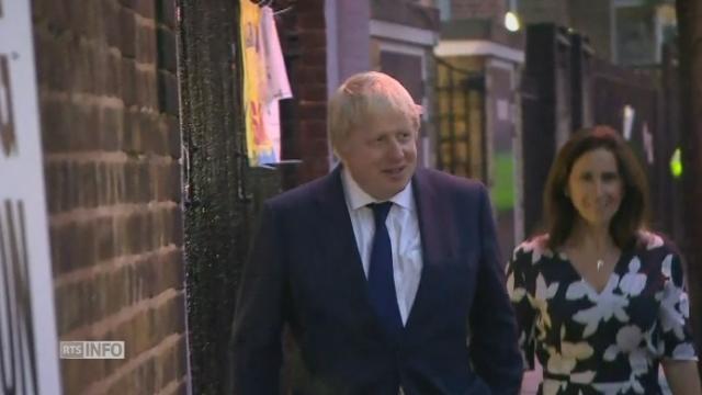 L'ancien maire de Londres Boris Johnson, chef de file des pro-Brexit, a voté