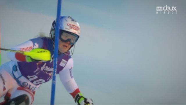Slalom dames Levi (FIN-2e manche): Mélanie Meillard (SU-5e de la 1re manche)