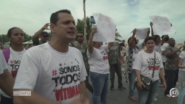 Le Brésil se révolte contre le viol collectif d’une adolescente à Rio de Janeiro