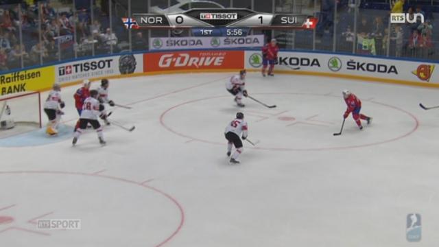 Hockey - Mondial: la Suisse s'est inclinée face à la Norvège (4-3).
