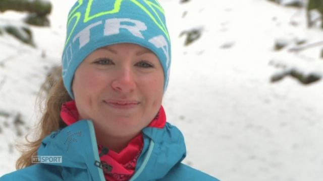 le portrait de Marianne Fatton, Ski-alpinisme