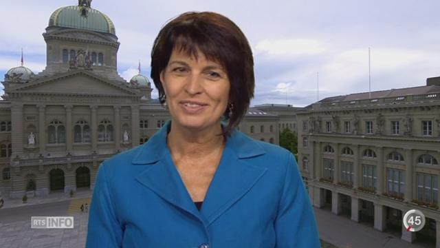 Votations - Initiative « en faveur du service public »: réaction de Doris Leuthard