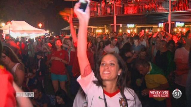 Euro 2016: les Portugais de Suisse romande étaient nombreux pour célébrer