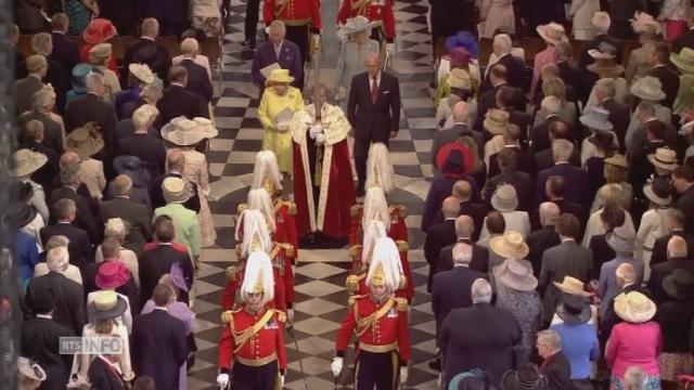 Service religieux à l'occasion des 90 ans de la reine Elizabeth II