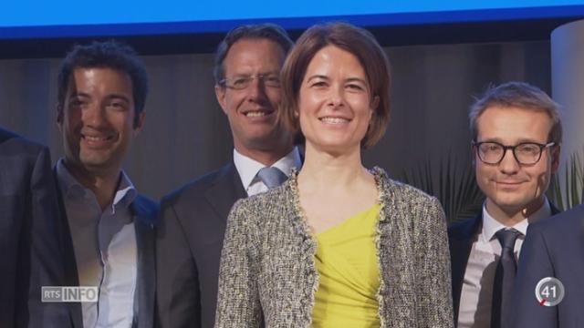 La Schwytzoise Petra Gössi est la nouvelle présidente du PLR