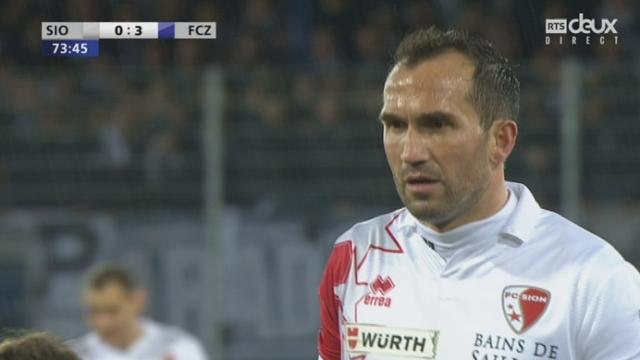 FC Sion – FC Zurich (0-3): les Sédunois ont l'occasion de sauver l'honneur mais Gekas manque un penalty