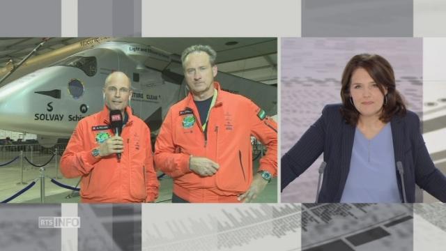 Interview des deux pilotes de Solar Impulse 2