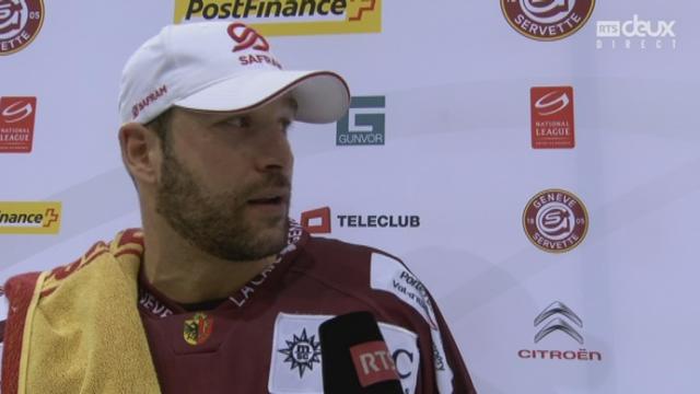 ¼, acte V, Genève Servette – Fribourg Gottéron (4-1): l’interview de Goran Bezina après la qualification de Genève Servette pour les demi-finales