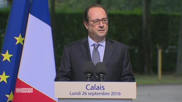 François Hollande: "Nous devons garantir la sécurité des Calaisiens et assurer aux migrants des conditions dignes"
