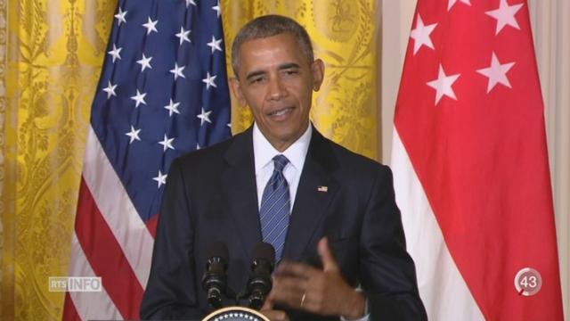 USA: Barack Obama condamne les propos de Donald Trump