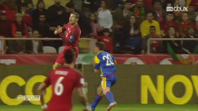 Gr. B. Portugal – Andorre (6-0). But de Ronaldo après 73 secondes, puis…
