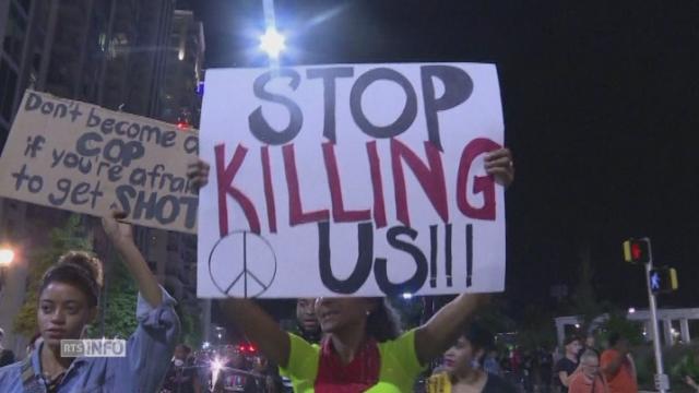 Les manifestations se poursuivent à Charlotte après qu'un Noir a été tué par la police