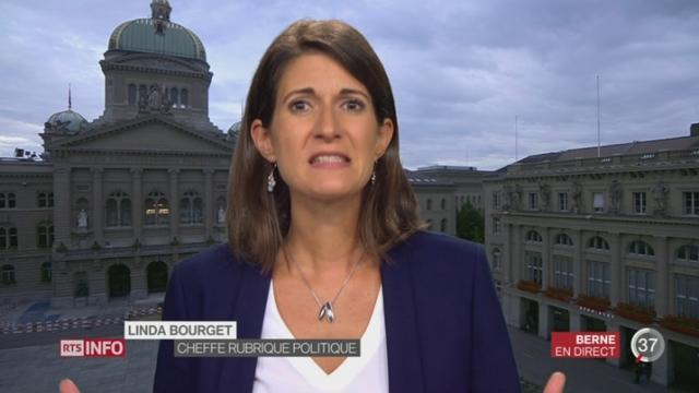 Campagne UDC contre une rapprochement de la Suisse et de l'UE: le point avec Linda Bourget à Berne