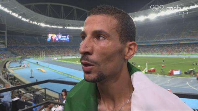 Athlétisme hommes: l'Algérien Taoufik Makhloufi à l'interview