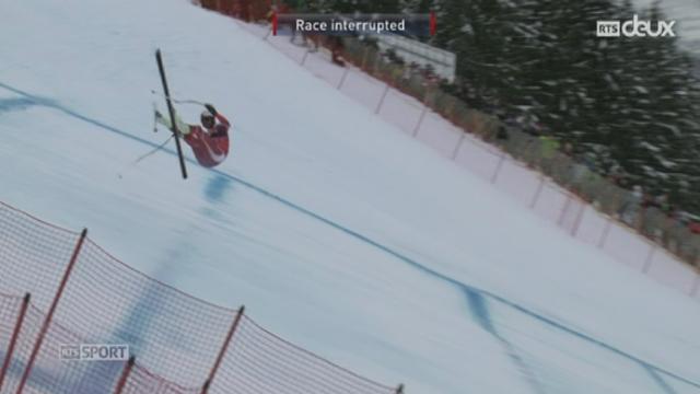 Ski: Aksel Lund Svindal a chuté lourdement sur la Streif